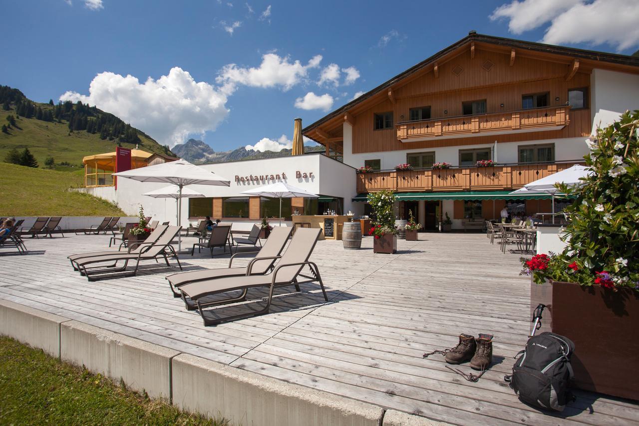 Hotel Steffisalp Warth  Bagian luar foto